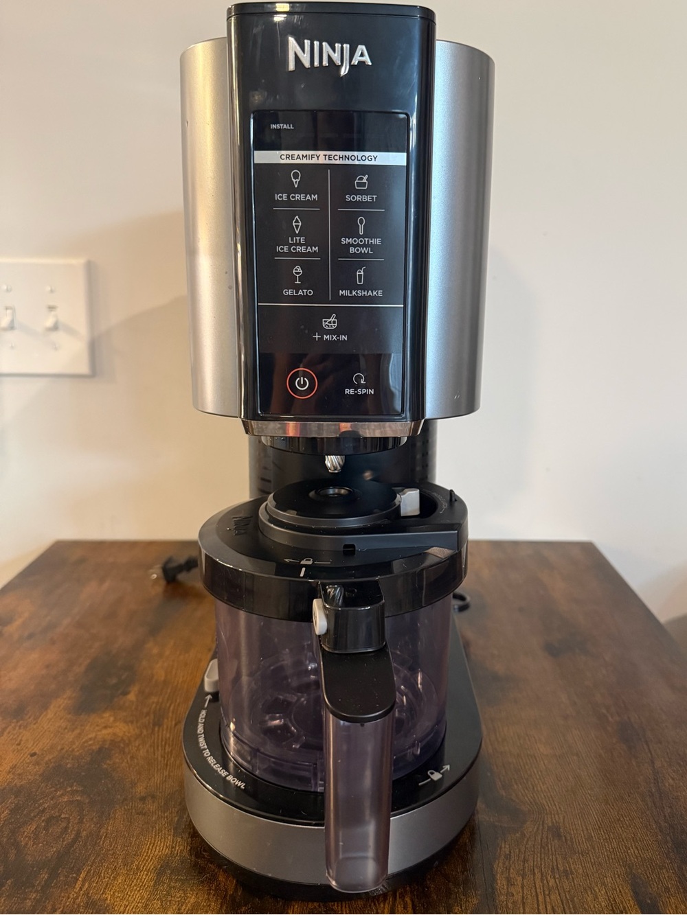 Ninja Ice Cream Maker - Black & Silver